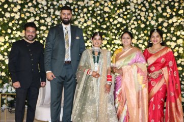 Celebs at Jayasudha Kapoor Elder Son Nihar Wedding Reception